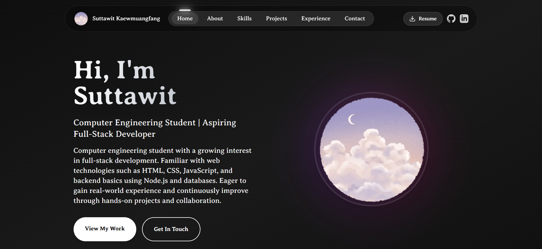 Personal Portfolio Website